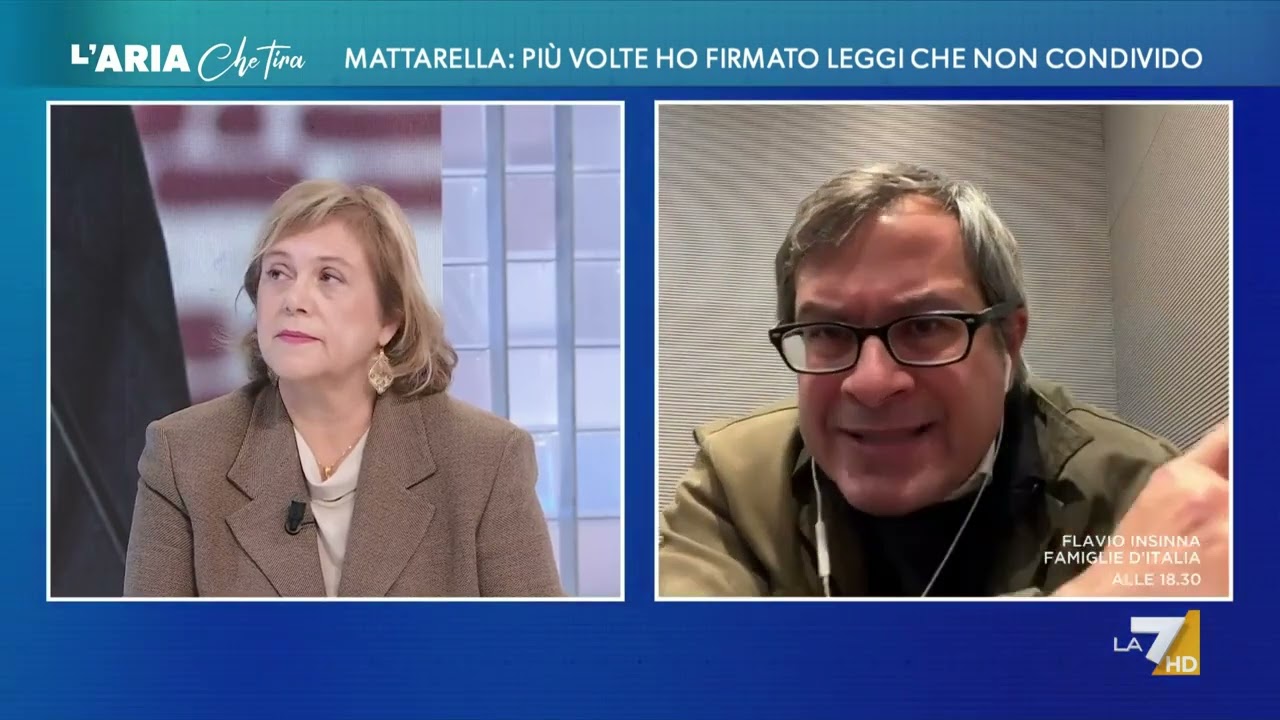 Scontro tra Gaetano Pedullà e Annalisa Terranova: 