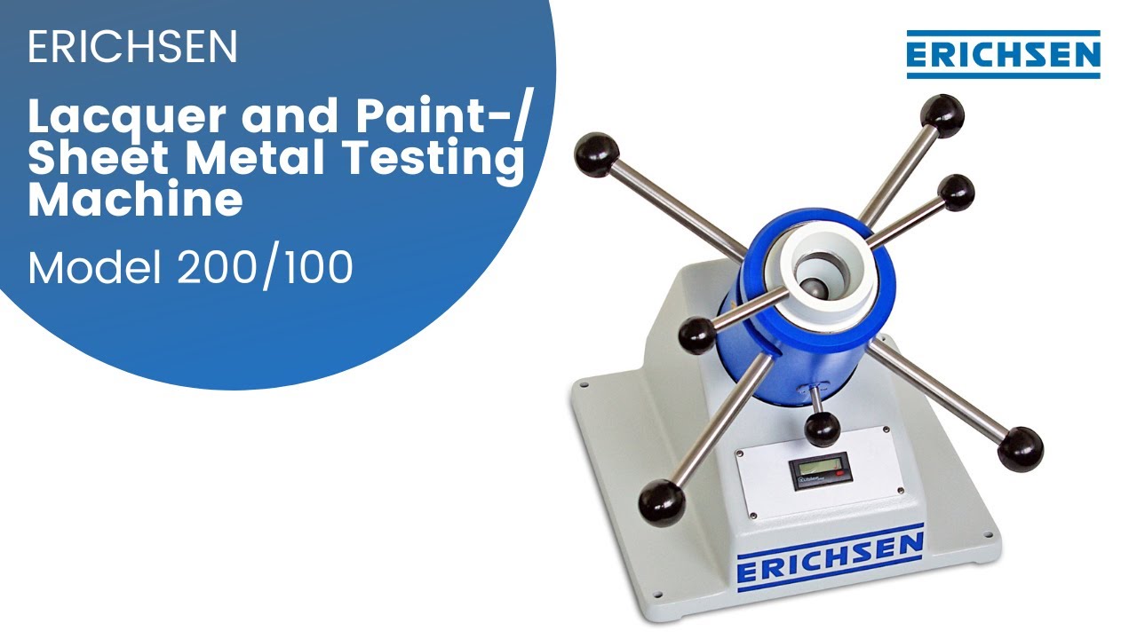 Lacquer and paint testing Model 200 - ERICHSEN INC - Testing Equipment