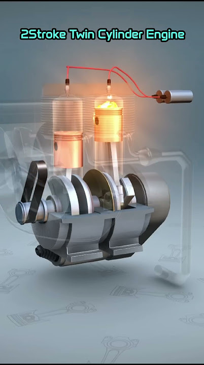 Bagaimana Twin Cylinder Enjin 2 Lejang Berfungsi? #2stroke #twincam