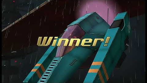 F-Zero GX Time Attack on Lightning Half Pipe With Mighty Hurricane 2