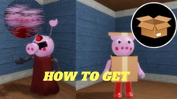 How To Get "&(CORRUPTED)&" And "Pig In Box" Badge And Morphs In Piggy RP: Infection! | Roblox!