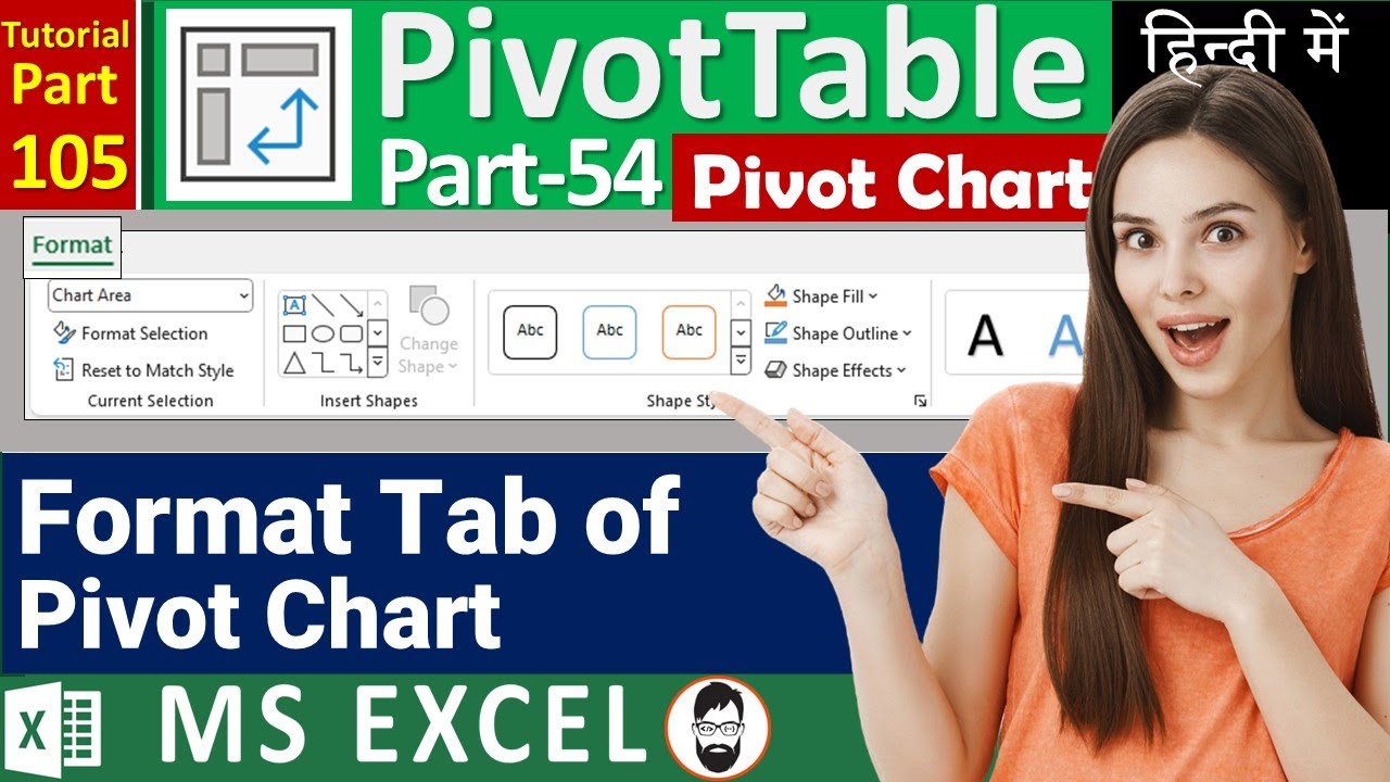MS-EXCEL-105-How to Format Pivot Chart - The Best Excel Tutorial Ever ...