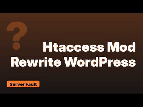 DevOps & SysAdmins: What does this wordpress .htaccess rule do?