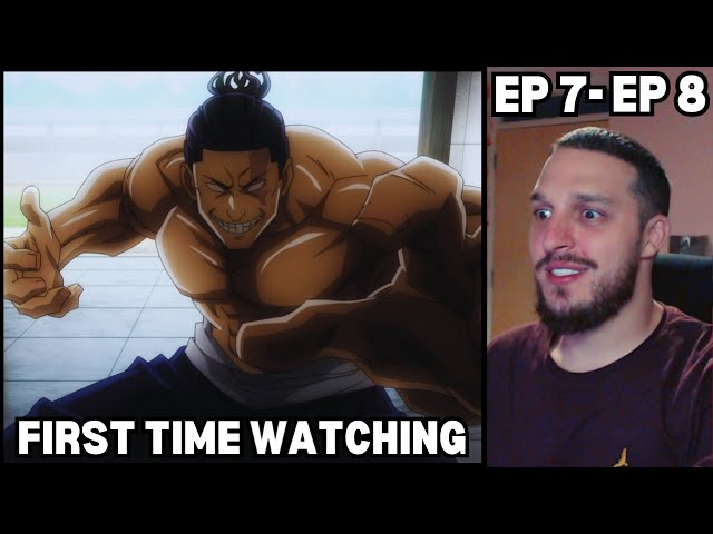 REACTING TO Jujutsu Kaisen Season 1 Episode 7-8 class=