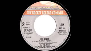 Elton John Big Dipper 7" single