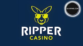 Visual breakdown of Ripper Casino free spins interface and slot game