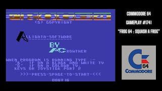 Frog 64 : Squash A Frog (Commodore 64 / Gameplay #1741)
