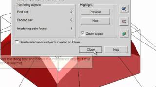 AutoCAD Interfere