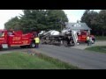 Concrete mixer overturned in Alliance, OH September 20, 2012 (Pt 1/2)