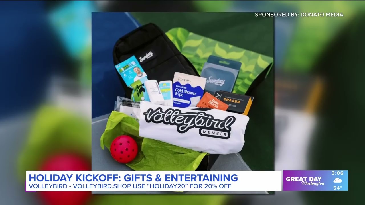 Volleybird appears on Great Day Wash CBS affiliate