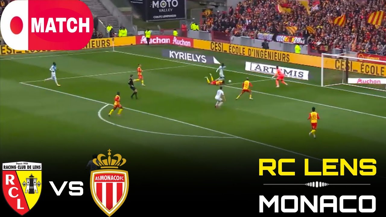 LIVE : RC Lens vs Monaco Live Stream / French Ligue 1 Match - 2026