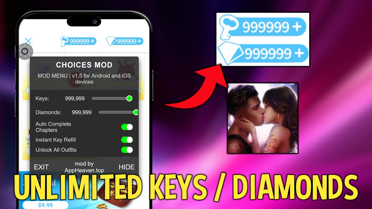 Choices Stories You Play Hack Free Unlimited Keys & Diamonds