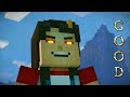 Minecraft story mode season 2  episode 3  good choices  jesse is friendly  hippo reddy