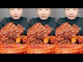 Sweet and spicy roasted pork with sesame seeds#porkdishes #mgfoodandmukbang #mukbang #eatinsounds