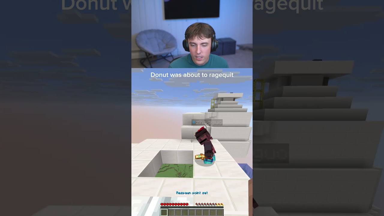 Donut was about to ragequit...