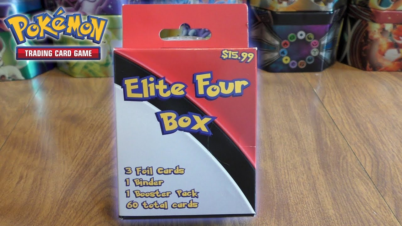 Pokemon TCG Elite Four Box Opening
