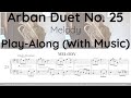 Arban duet no 25 melody  playalong with music