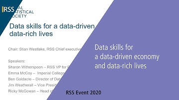 Data skills for a data-driven economy and data-rich lives