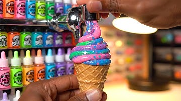 Which Ice Cream Would You Love to Taste?🍦Satisfying AI ASMR Magical Ice Cream Machine 🌈