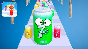 Juice Run #7 Games All Levels Gameplay Android IOS, Walkthrough Mobile Stick Run | Puzzle Game