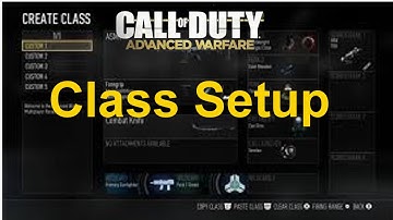 Call of Duty Advanced Warfare: Create a Class Setup (Pick 13)