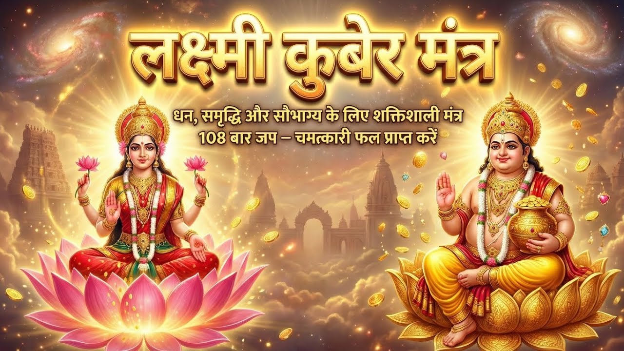 Laxmi Kuber Mantra 108 Times | धन प्राप्ति मंत्र | Powerful Money Mantra for Financial Success🌺