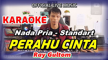 KARAOKE PERAHU CINTA - NADA STANDART PRIA - E = DO