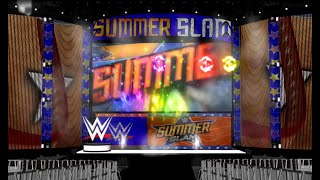 WWE SummerSlam 2014 Opening Pyro Replication (WWE 2010s Pyro Flashback S02Ep02)