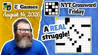 Learning Crossword Week 114 NYT Crossword Friday August 14 2026
