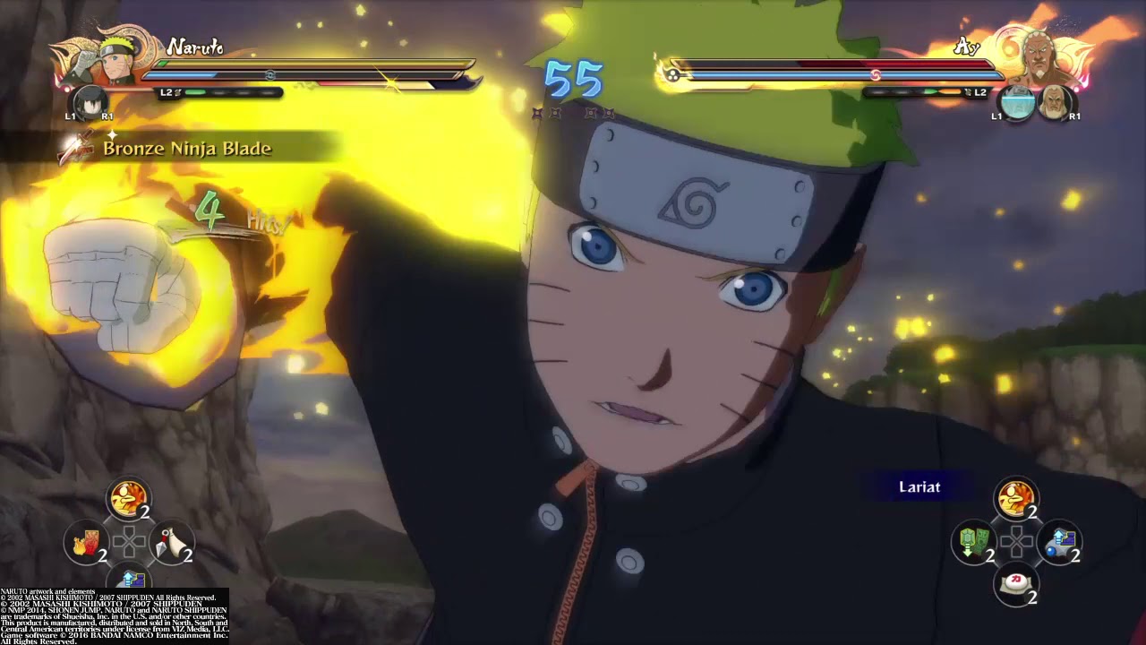 Naruto and Sasuke vs Cloud ninja - YouTube