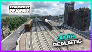 SMALL Airport & BIG Train Station! | Transport Fever 2 | Ep.8