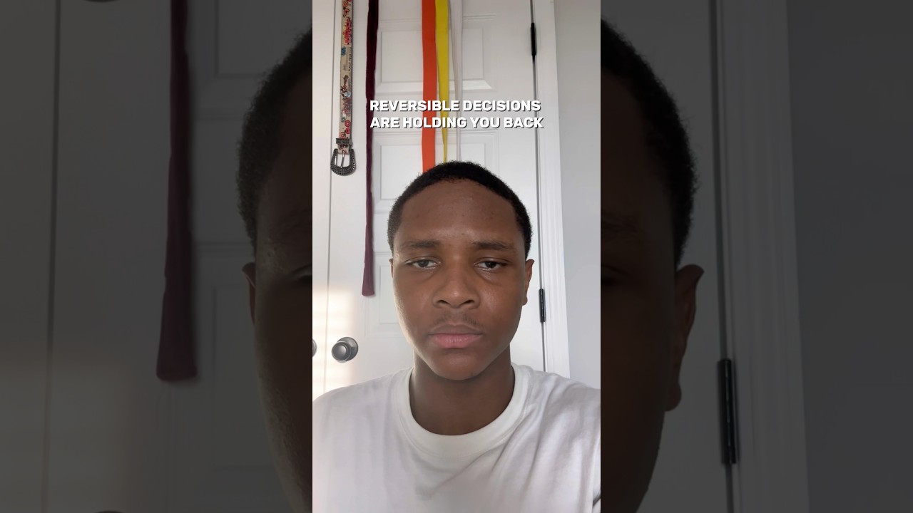 STOP MAKING EASY DECISIONS ❌🧠 