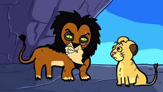 Simba va da suo zio Scar a rompergli le noci di cocco. Scar vorrebb...