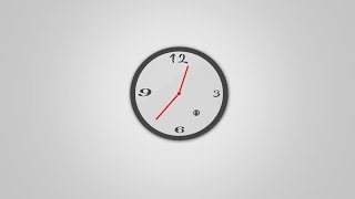 Graphic Design Clock - Photoshop Tutorial
