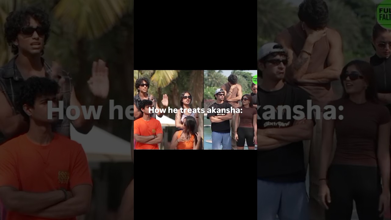 DIFFERENCE IN YOGESH TREATING RURU AND AKANKSHA#splitsvilla16#splitsvilla#akanksha#yogeshrawat#ruru