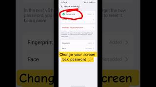 How to Change Your Screen Lock Password on Android (2026) | Change Phone Password Easily #password
