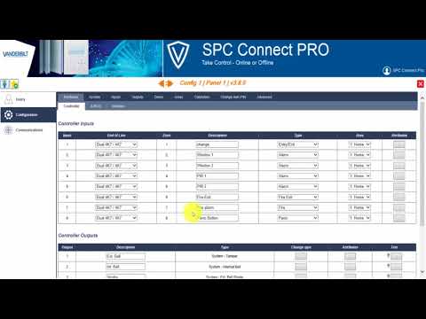 SPC Connect Pro  - Programming an SPC intrusion system overview