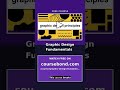 Graphic Design Fundamentals: Typography, Color, Layout #Shorts