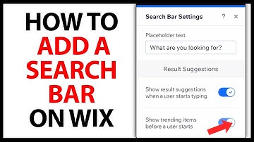 How to Add a Search Bar on Wix in 2025