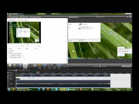 Camatasia-ში ვიდეოს დამუშავება