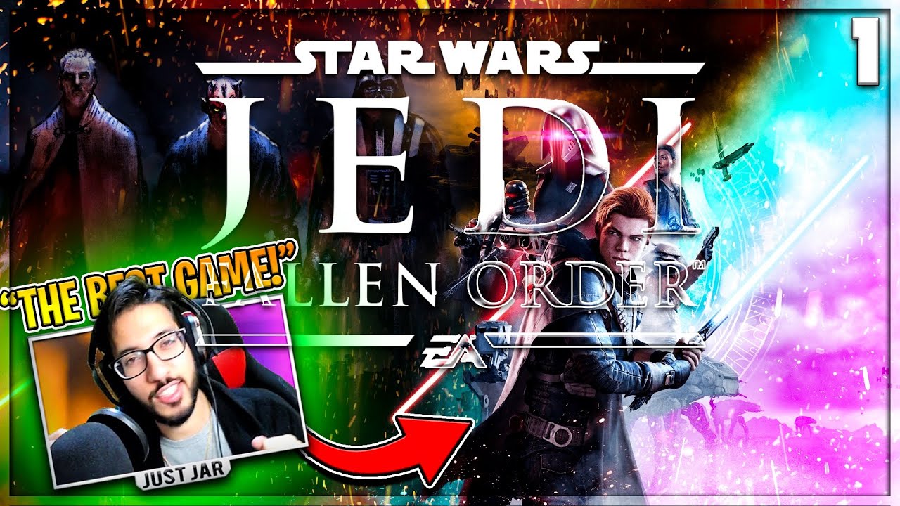 The BEST Star Wars game EVER!? (Star Wars Jedi Fallen Order Gameplay #1)