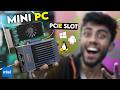 Mini pc with pcie slot meet my new server  zimaboard mini pc run windows linux or android 