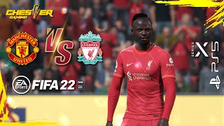 فيفا 22 -ليفربول و مان يونايتد  النسخة المحسنة تعليق فارس عوض - FIFA 22 ARABIC COMMENTARY