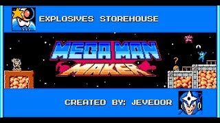 Mega man maker - Explosive storehouse