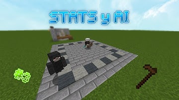 Stats y AI de un NPC | Custom NPC | Minecraft 1.12.2