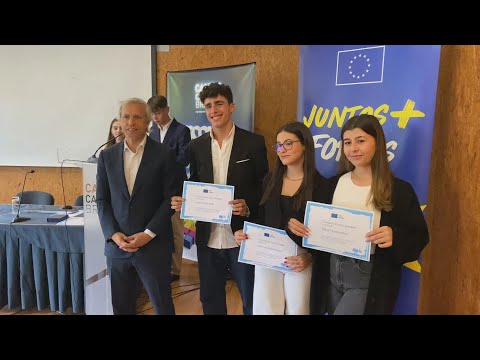 Famalicão: Alunos da Camilo receberam certificado vencedor de concurso europeu