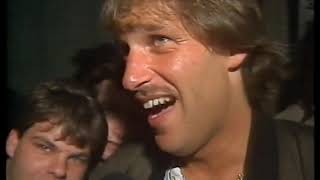 PSV kampioen 1986-1987 tegen Excelsior in De Koel Studio Sport uitzending met huldiging