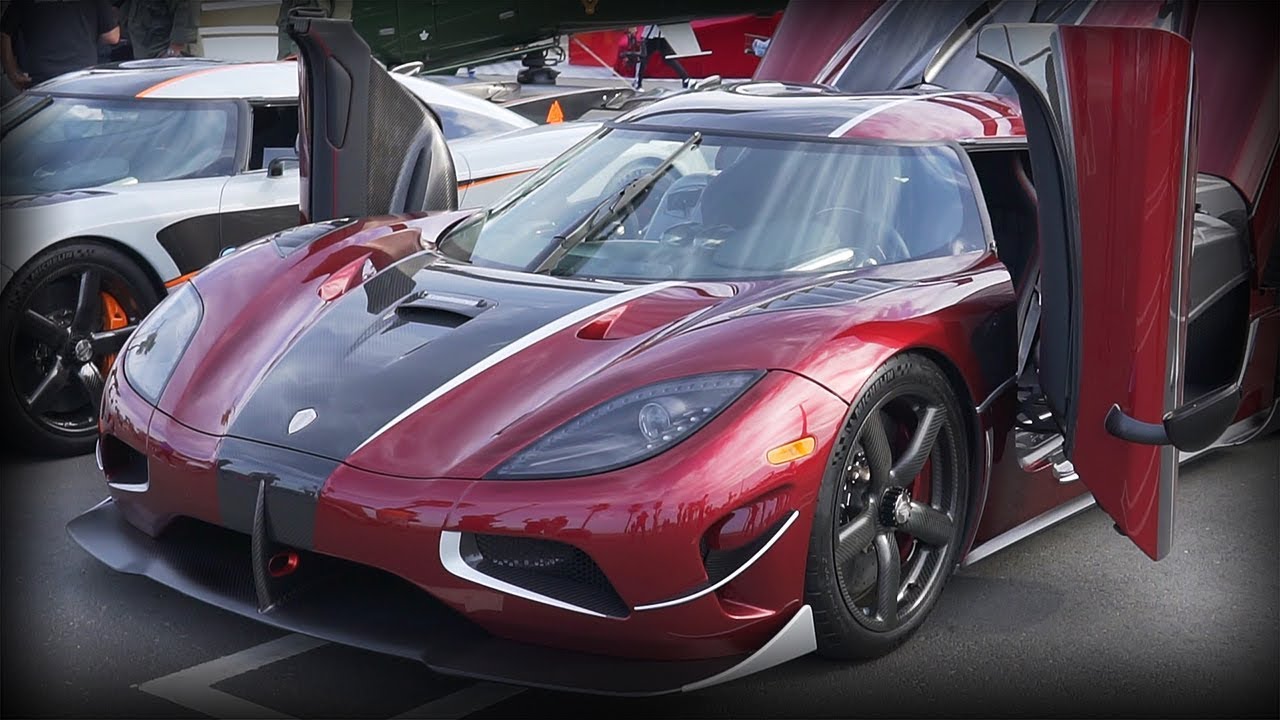INSANE CARS N COPTERS CAR SHOW!!! (13 KOENIGSEGGS!)
