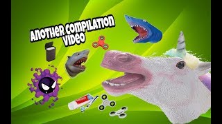 Beast Of Shark Puppet - Unicorn Puppet Compilation Video