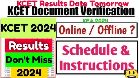KCET New Updates 2024 #kcet #kea #kcetdocuments #kcetdocumentverification #kcetupdates #kcet_2024